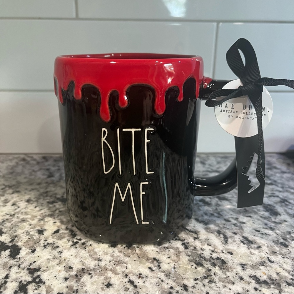 Rae Dunn BITE ME Mug